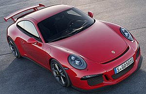 2014 Porsche GT3, subject of the March 2014 recall