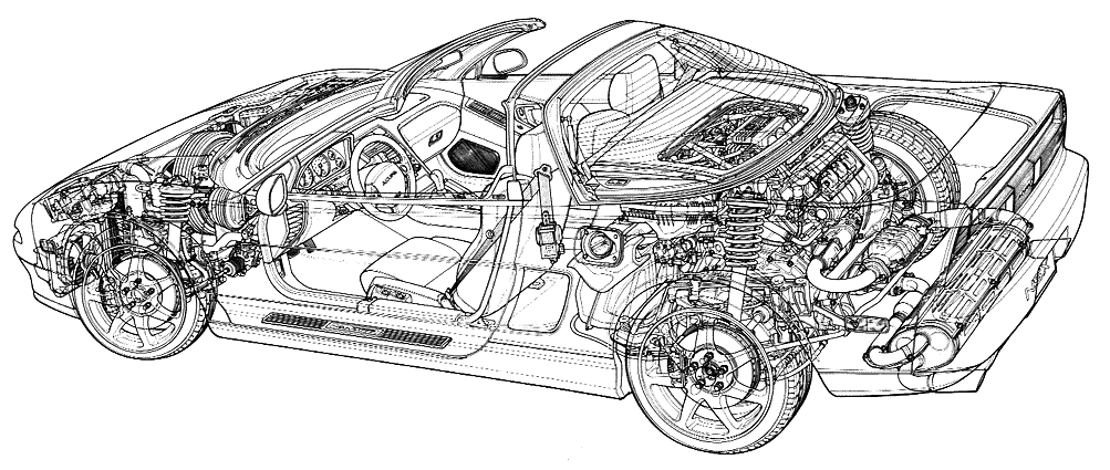 NSX Cutaway Image