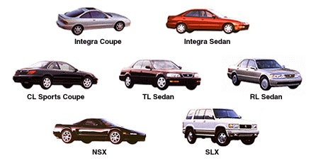 AUTOPEDIA®: 1996 Acura Vehicles