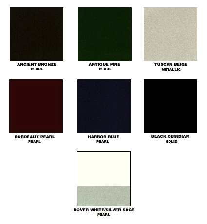 AUTOPEDIA™: 1997 QX4 Color and Trim Swatches